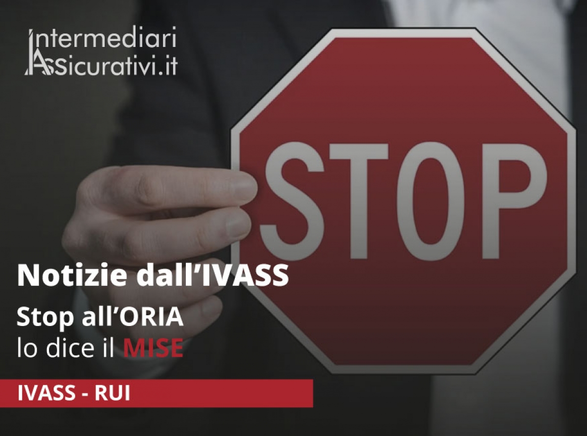 Stop all’ORIA, lo dice il MISE
